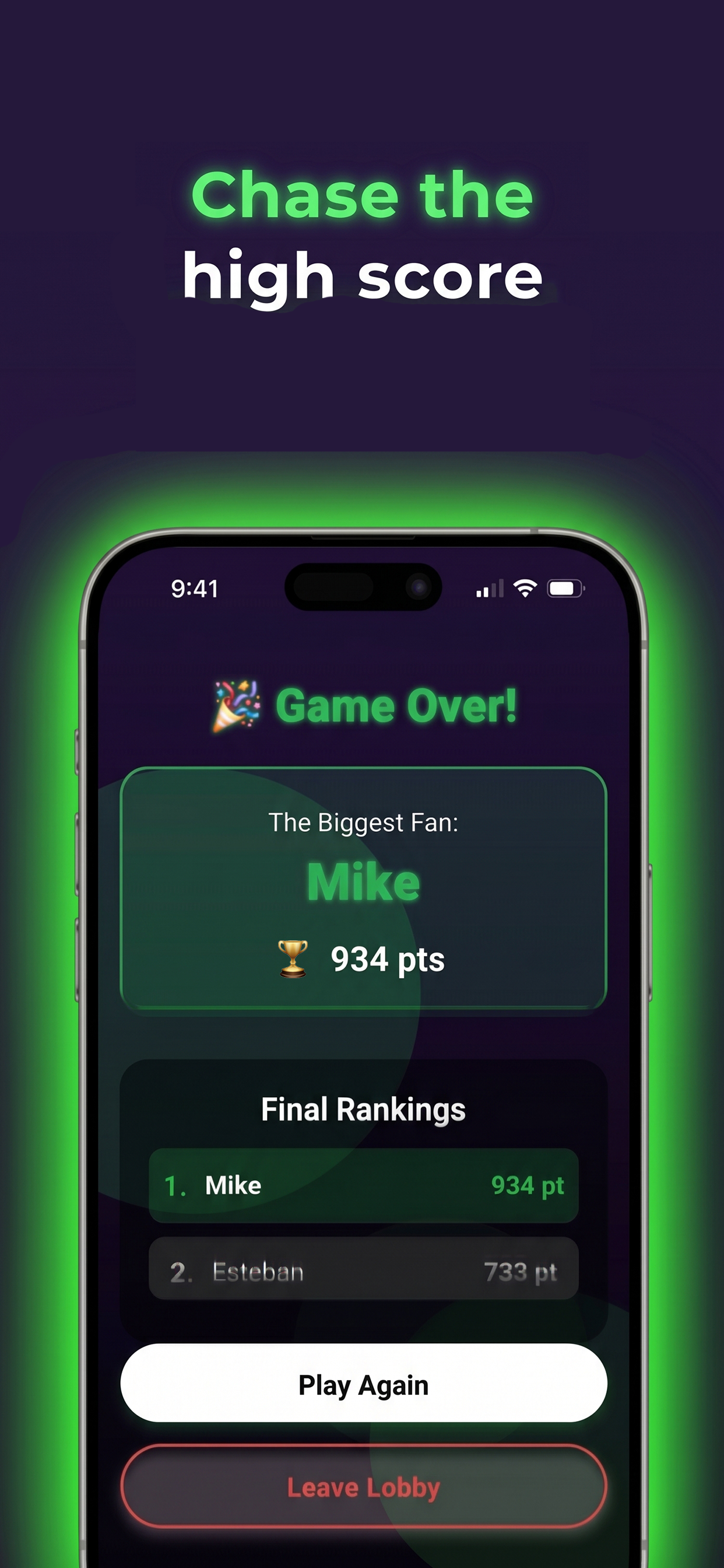 Chase The High Score